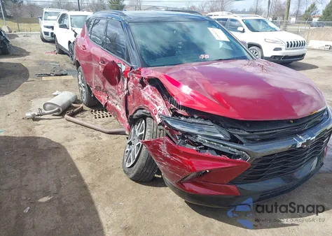 2024 Chevrolet Blazer Fwd Rs из США, поврежденный, VIN 3GNKBERS7RS147952